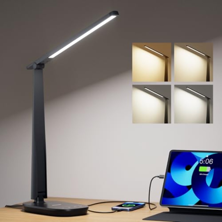 Led Desk Light Usb - Luminária de Mesa LED para Escritório