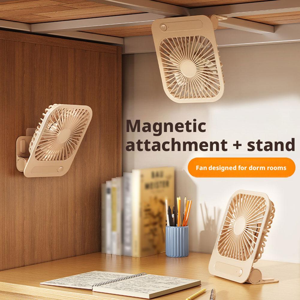 Desk Setup Equipment - Ventilador magnético ultrafino para mesa, ventilador