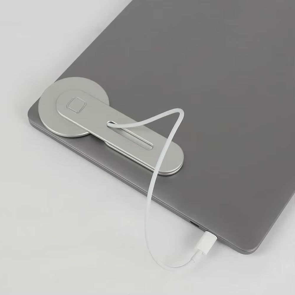 Desk Setup Macbook - Suporte Magnético para Notebook com Carregamento