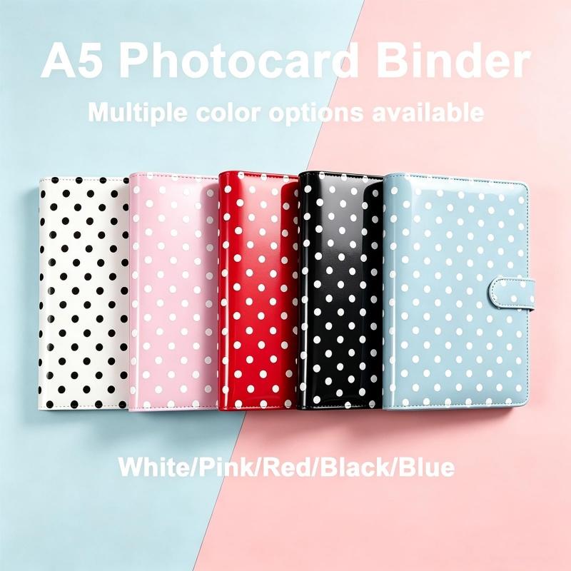 Ring Binder Box - Fichário A5 com 6 argolas, capa