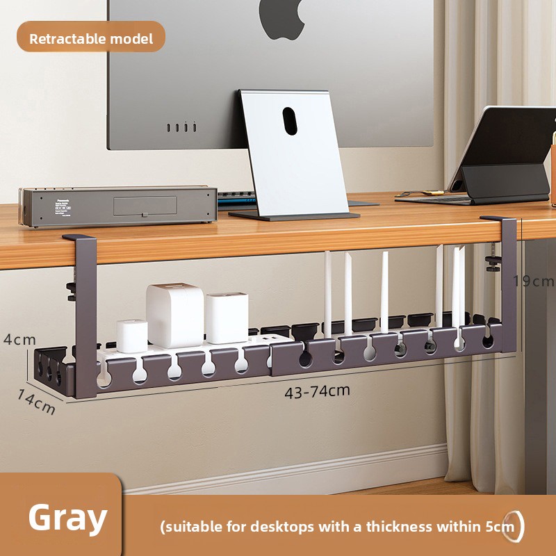 Suporte retrátil para cabos so - Desk Setup Organizer avaliação e preço