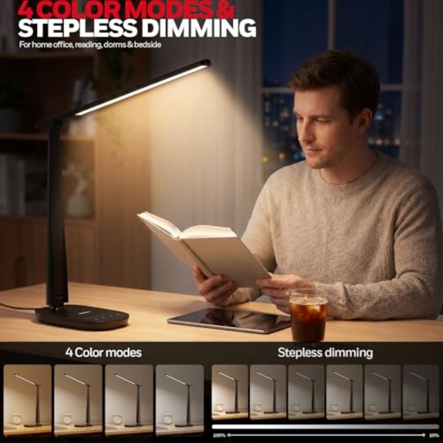 Luminária de Mesa LED para Esc - Led Desk Light Usb avaliação e preço