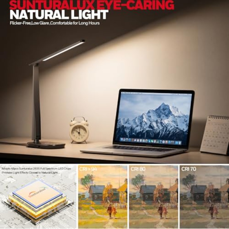 Luminária de Mesa LED para Esc - Led Desk Light Usb avaliação e preço