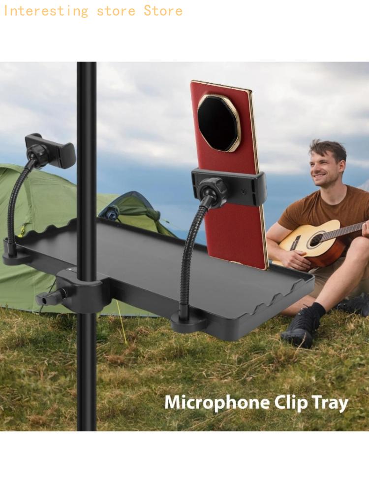Bandeja clipe microfone com bo - Desk Setup With Mic avaliação e preço