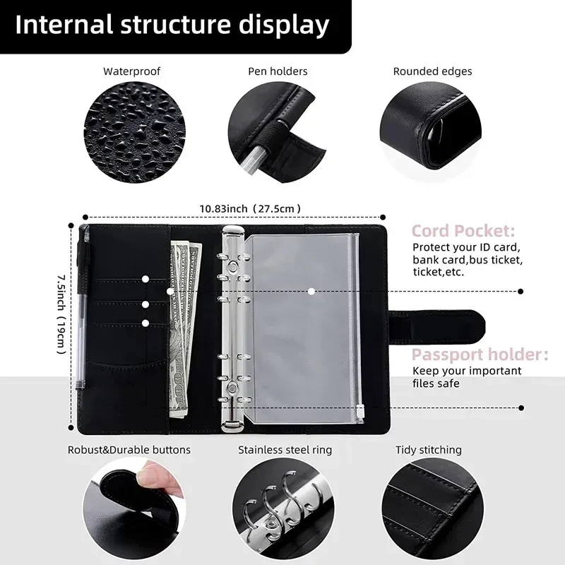 Macaron cor a6 orçamento pasta - Ring Binder Box avaliação e preço