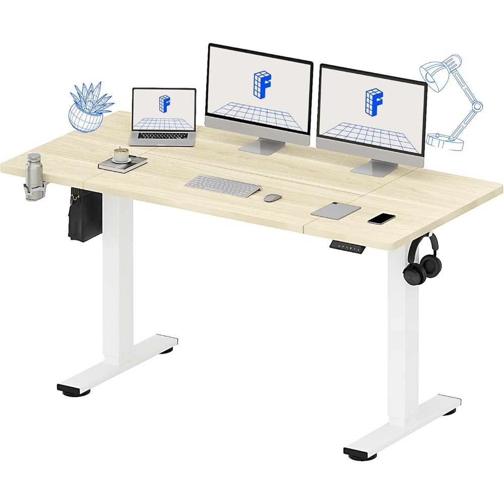 Mesa Elétrica Ajustável FLEXIS - Desk Setup Organizer avaliação e preço