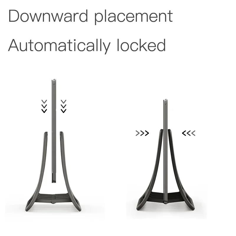 Suporte vertical antiderrapant - Desk Setup Macbook avaliação e preço