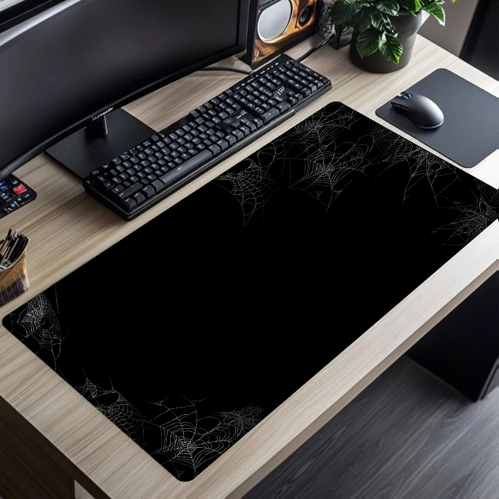 Mouse Pad Abstrato Preto e Bra - Desk Setup Laptop And Pc avaliação e preço