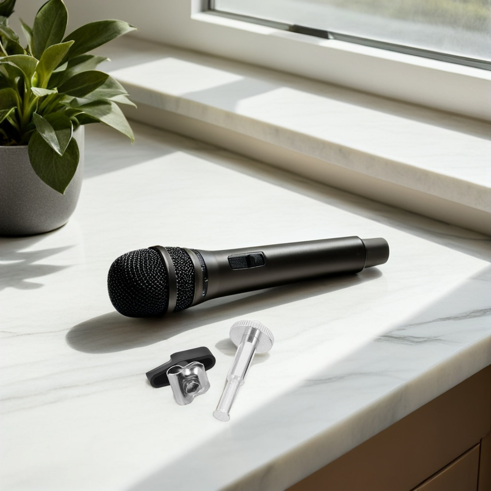 1 Conjunto de Braçadeira de Ha - Desk Setup With Mic avaliação e preço