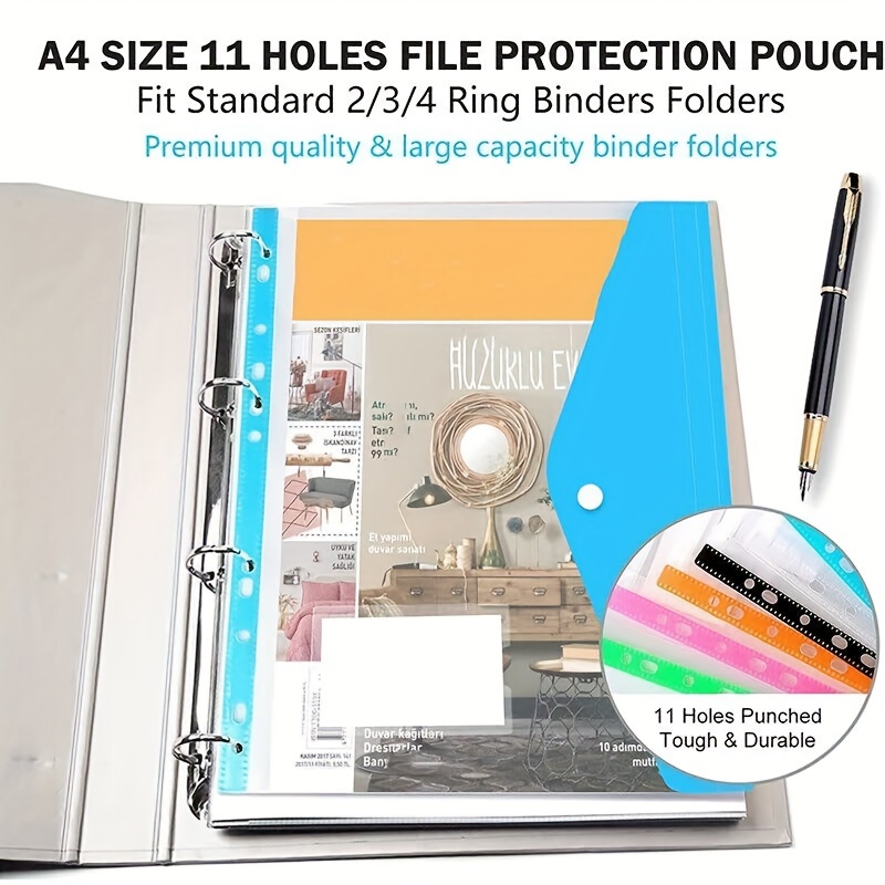 Pastas de arquivo de plástico  - Ring Binder Box avaliação e preço