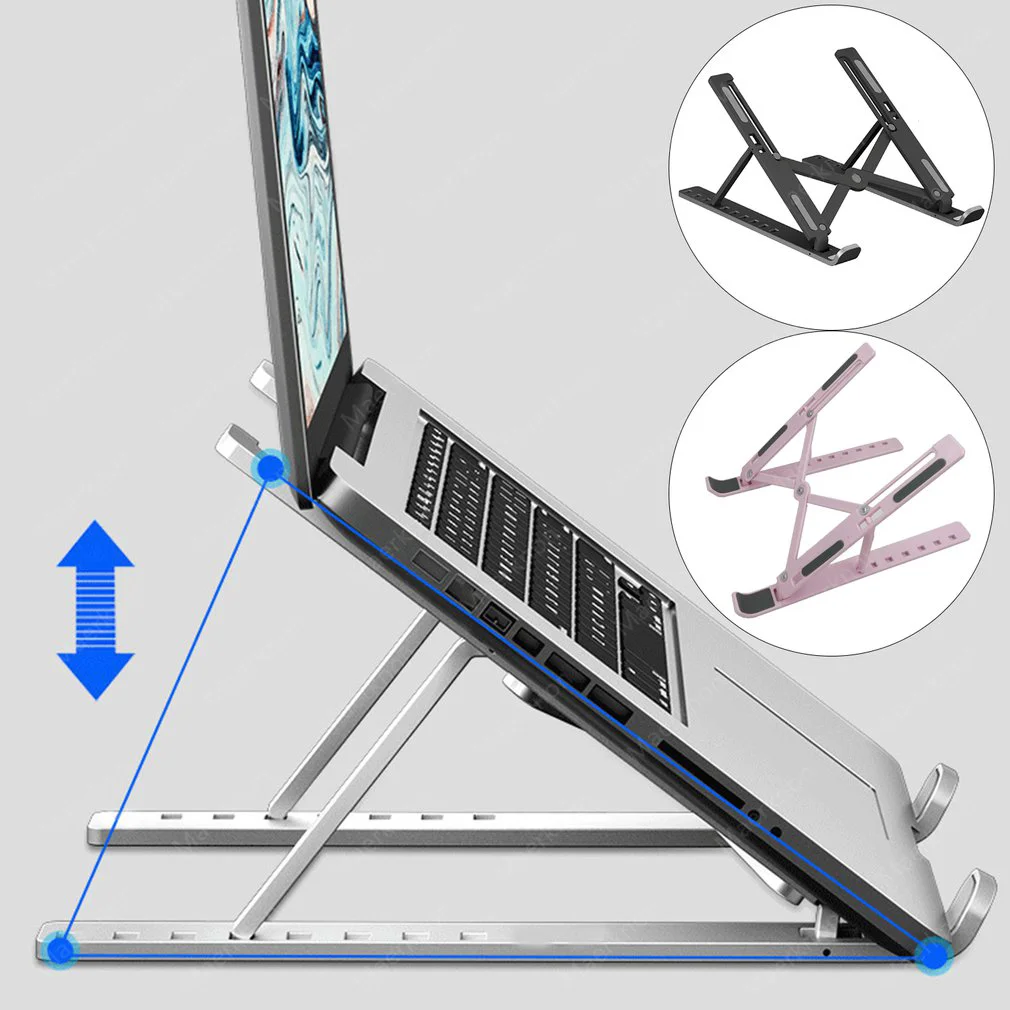 Suporte dobrável para laptop,  - Desk Setup Macbook avaliação e preço