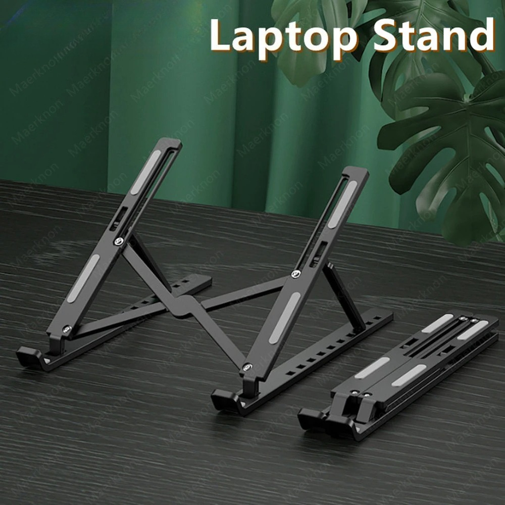Suporte dobrável para laptop,  - Desk Setup Macbook avaliação e preço