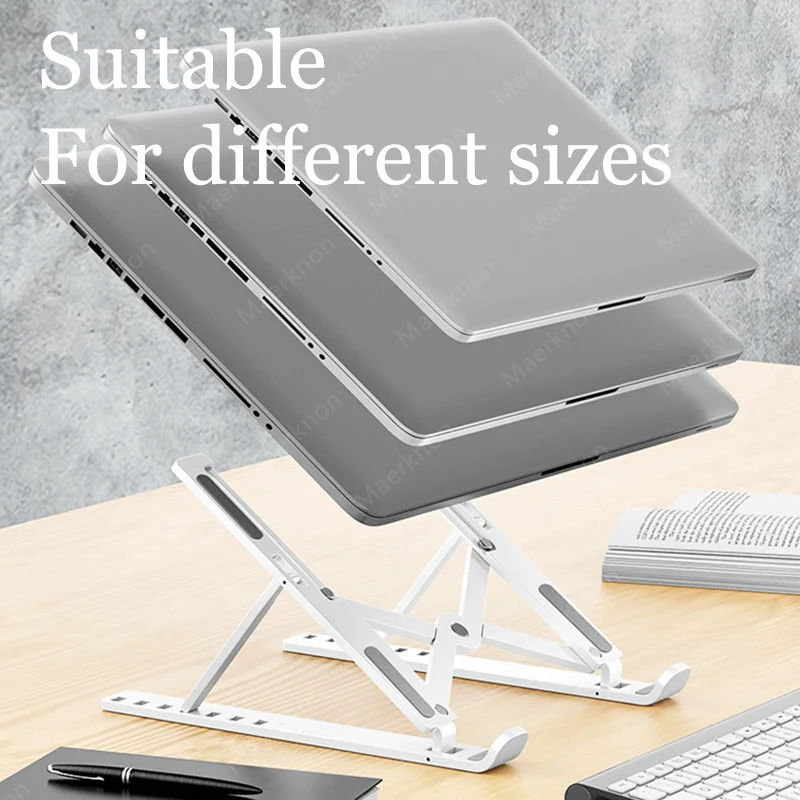 Suporte dobrável para laptop,  - Desk Setup Macbook avaliação e preço
