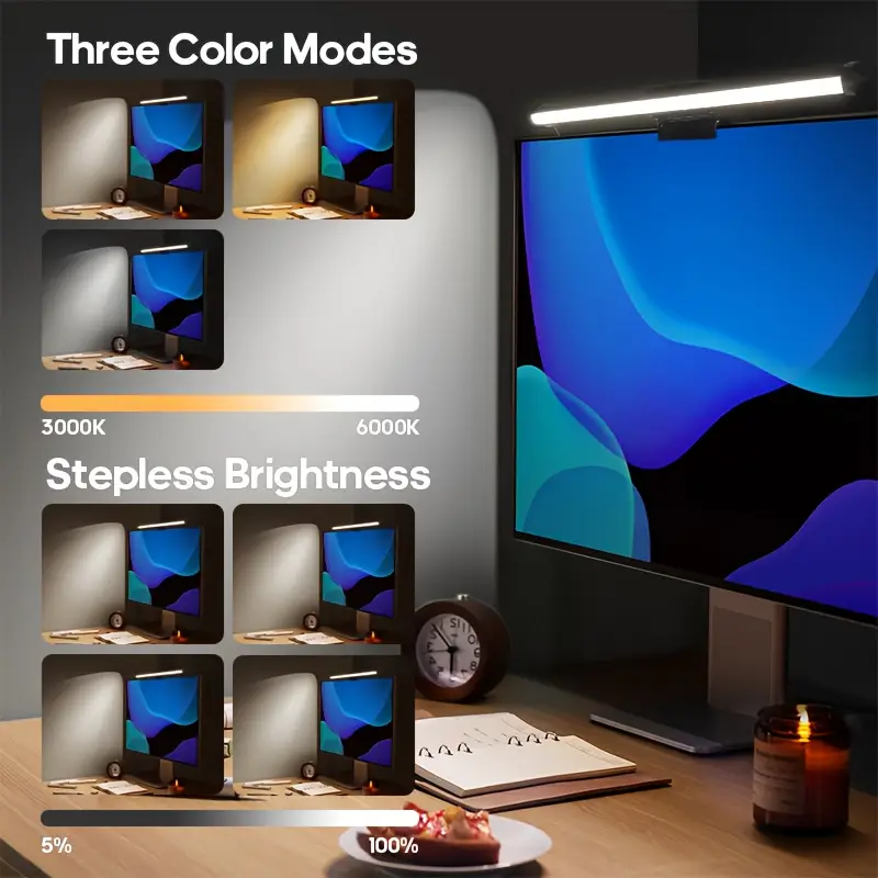 Luminária de Mesa LED USB, Luz - Led Desk Light Usb avaliação e preço