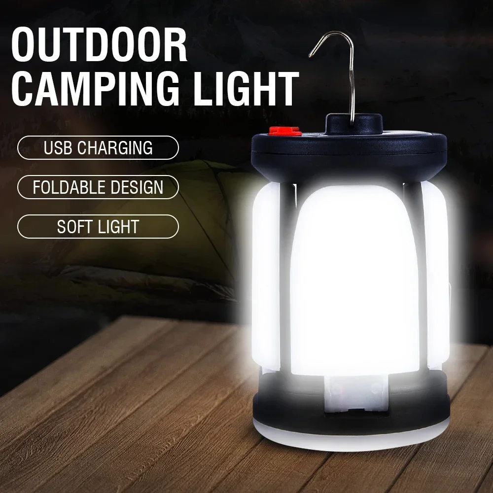 Lanterna de acampamento solar, - Led Desk Light Usb avaliação e preço