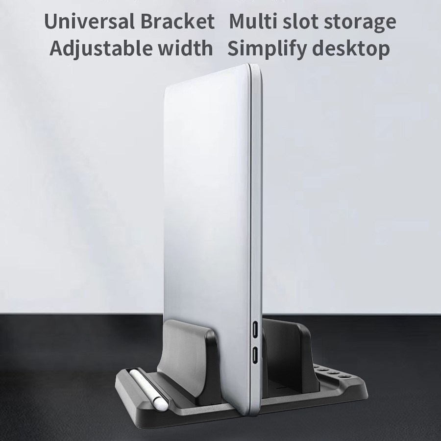 Suporte vertical para laptop,  - Desk Setup Macbook avaliação e preço