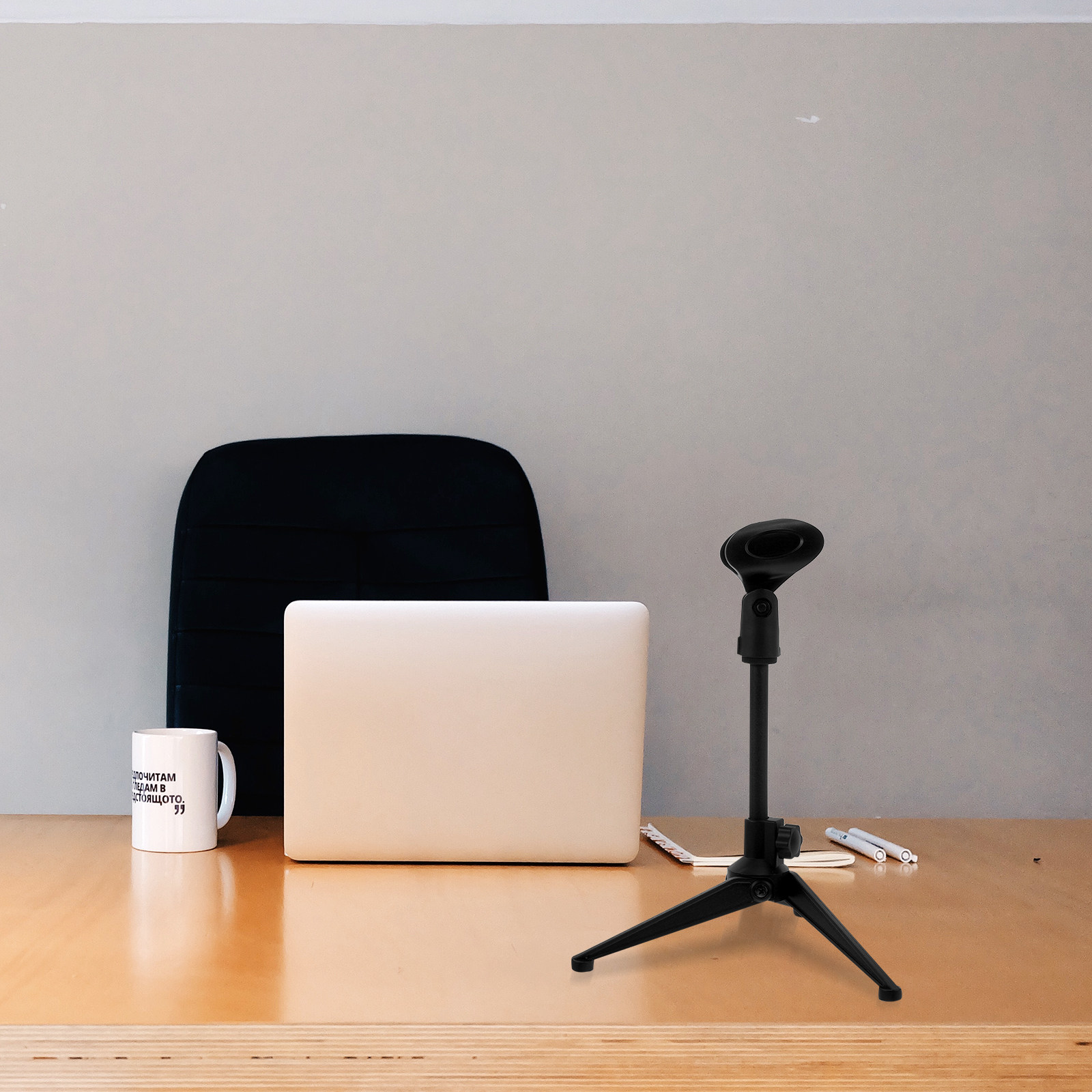 Suporte de Microfone Tripé de  - Desk Setup With Mic avaliação e preço
